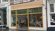 Poke Avocado outside