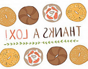 Baker’s Dozen Bagels food