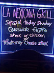 La Mexicana Grill inside