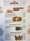 Pianura Inn menu