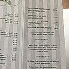 Mortons Farm Tearooms menu