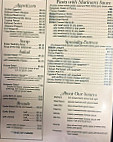 Picnic Pizza Italian Eatery menu