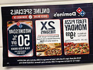 Domino's Pizza food