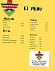 El Menudazo menu