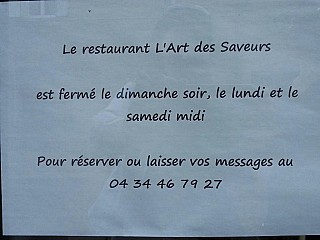 L'Art Des Saveurs