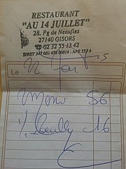 Restaurant du 14 Juillet