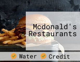 Mcdonald's Restaurants