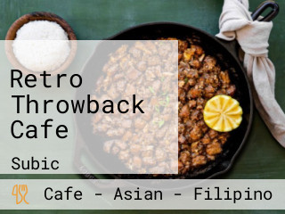 Retro Throwback Cafe