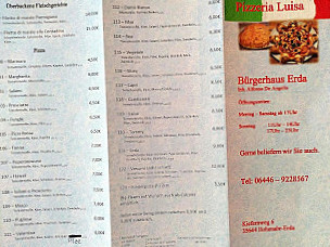 Bürgerhaus Erda Pizzeria Luisa