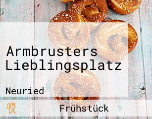 Armbrusters Lieblingsplatz