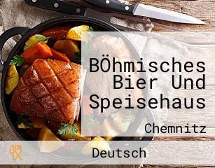 BÖhmisches Bier Und Speisehaus