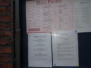 Haus Probst, Biergarten,partyservice,deutsche Küche,mittagstisch