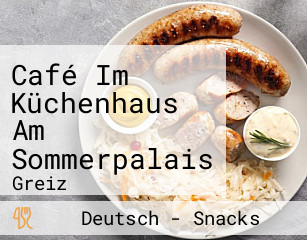 Café Im Küchenhaus Am Sommerpalais