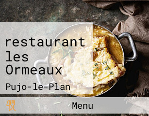 restaurant les Ormeaux