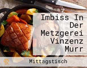 Imbiss In Der Metzgerei Vinzenz Murr