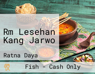 Rm Lesehan Kang Jarwo