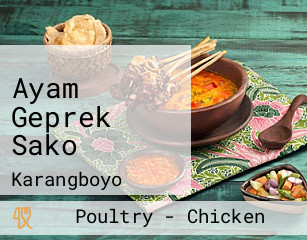 Ayam Geprek Sako