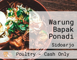 Warung Bapak Ponadi