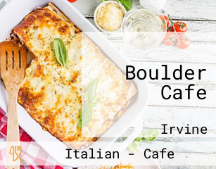 Boulder Cafe