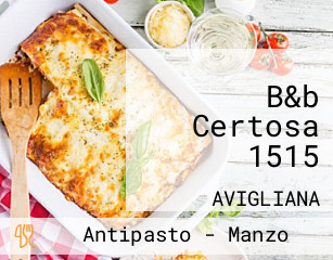 B&b Certosa 1515