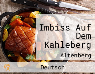 Imbiss Auf Dem Kahleberg