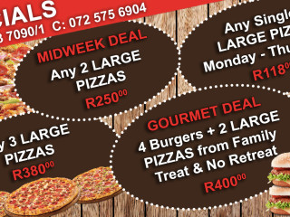 Empire Pizza Three Rivers 072 575 6904 Www.empire-pizza.co.za