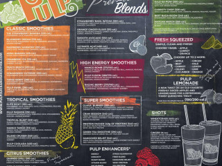 Pulp Juice And Smoothie