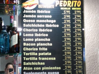 Cafetería Pedrito