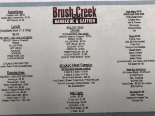 Brush Creek Bbq And Catfish