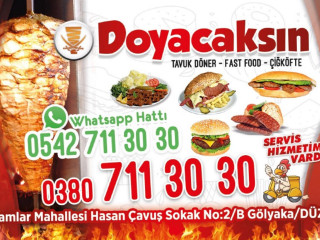 Doyacaksin Fast Food Tavuk Döner Çiğköfte