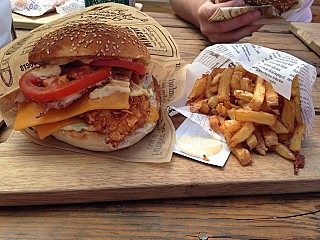 Aloha beach burger