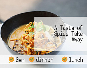 A Taste of Spice Take Away