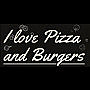 I Love Pizza And Burgers