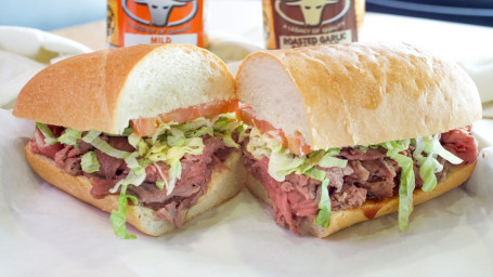 Kinder’s Famous Ball Tip Steak Sandwich