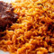 Half Jollof Half Fried Rice