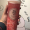 Strawberry Sparkling Tea Cǎo Méi Qì Pào