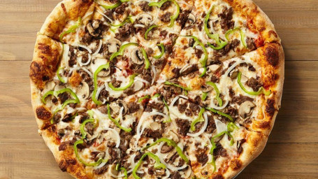 Steak And Cheese Pizza Lg 16