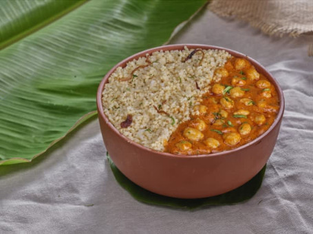 Millet Pulao With Chana Masala