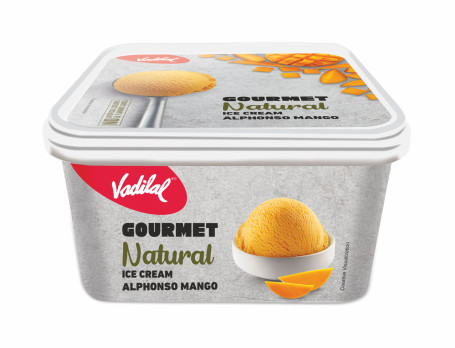 Naturalny Pojemnik Na Lody Alphonso Mango (1 Litr)