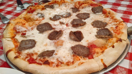 Pizza With Meatballs (Medium)