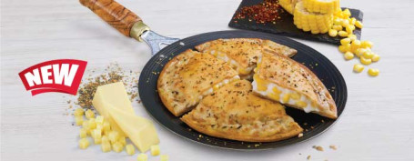 Kukurydza N Cheese Paratha Pizza