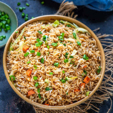 Veg Fried Rice Serves 1