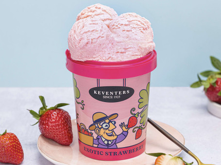 Egzotyczne Lody Truskawkowe [450 Ml]