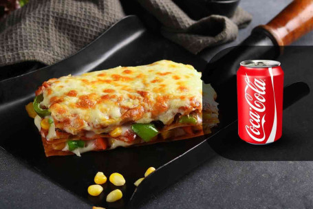 Cola Z Lasagne Z Kukurydzą I Pieprzem