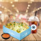 Cheesy Rice Box With Baked Fish N Cheese Cold Drink