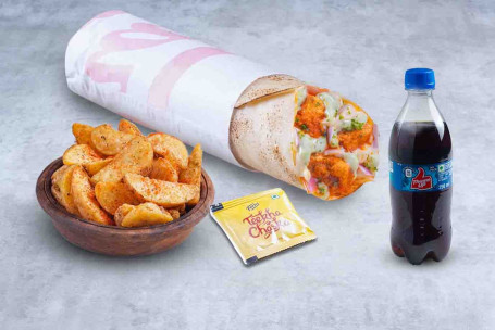 (1 Porcja) Super Oszczędny Kurczak Tikka Wrap Meal Thums Up