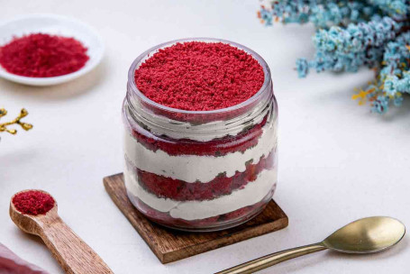 Słoik Deseru Red Velvet (Duży)