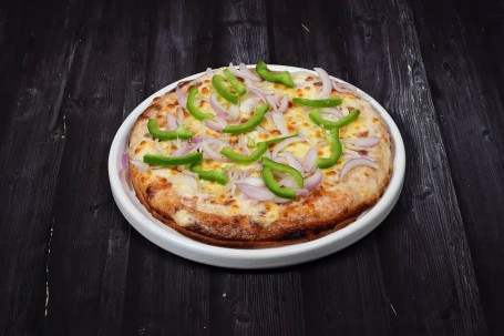 Cheese Onion And Capsicum Pizza [7 Inches]