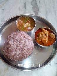 Ragi Sankati With Chicken Curry [Single]