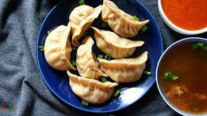 Corn And Cheese Steamed Momos